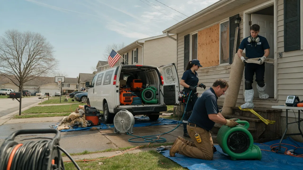 Water Damage Restoration in Mount Morris, IL near me